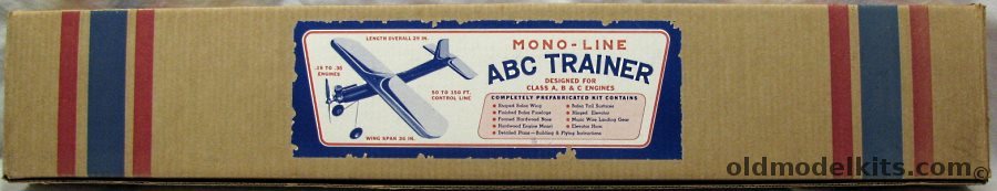 Victor Stanzel & Co ABC Trainer Mono-Line For Class A / B / C Engines - 36 Inch Wingspan plastic model kit